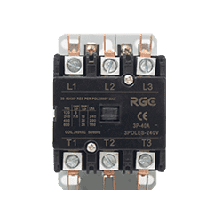 3 poles 40 AMP contactors 240V coil 60hz RGC