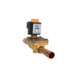 valvula solenoide 3/4 pulg ODF con bobina 220V RGC