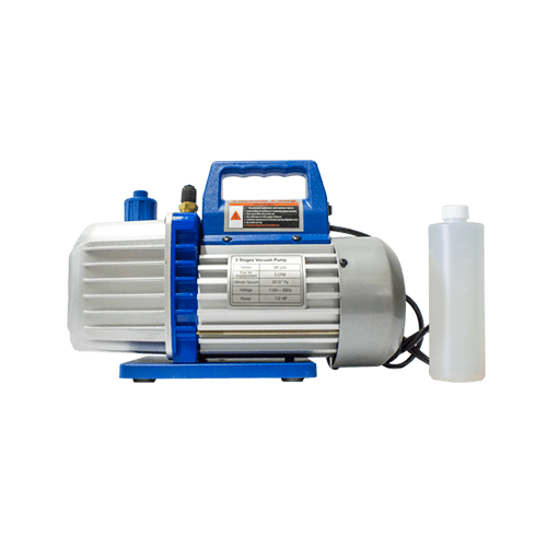 Bomba vacio 1/2 HP  5cfm 110V 2 etapas vp245 RGC con adaptador