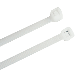 Amarre plastico 20 pulg blanco grueso RGC por paquete